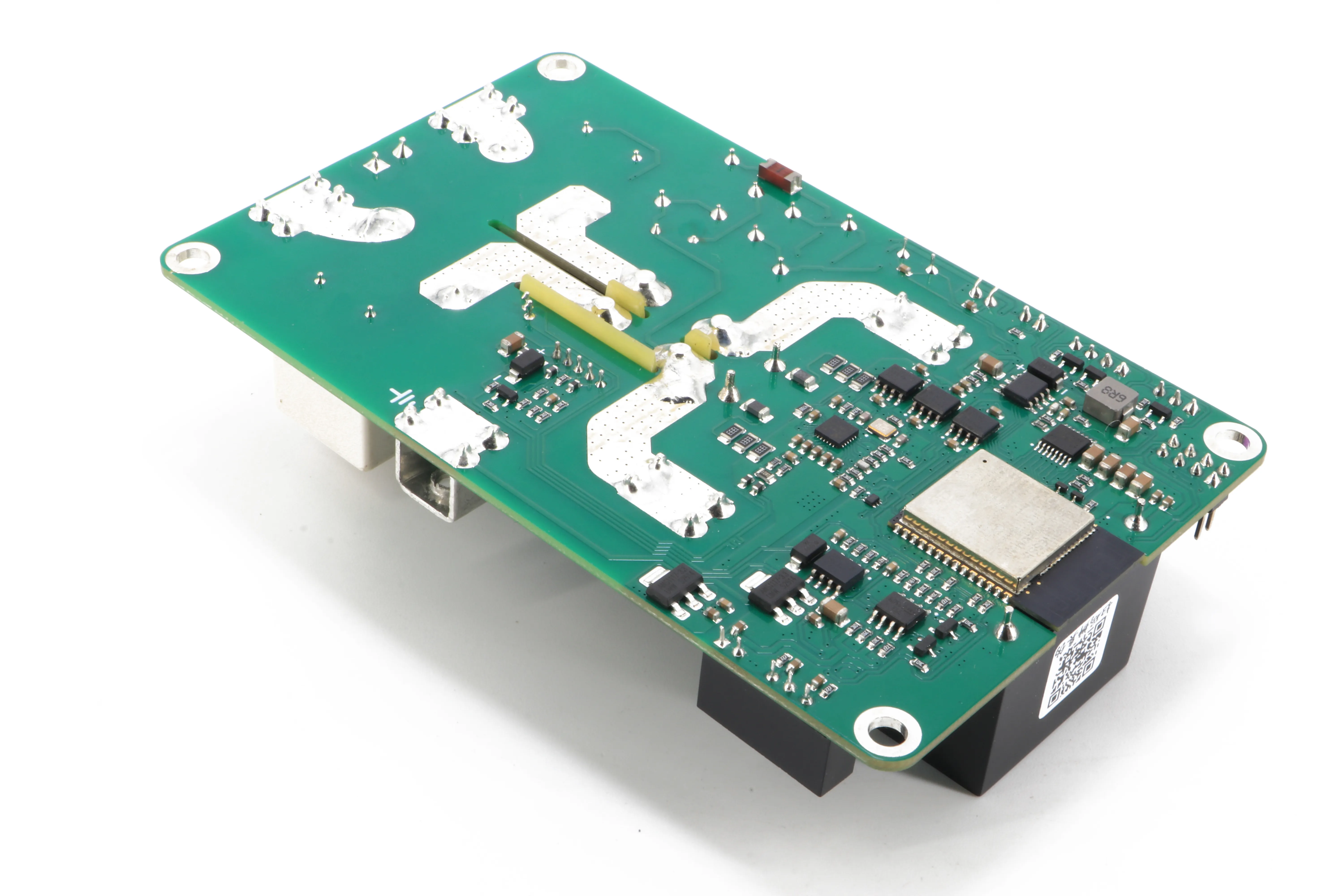 BoxBox OCPP, three-quarter view of the controller side